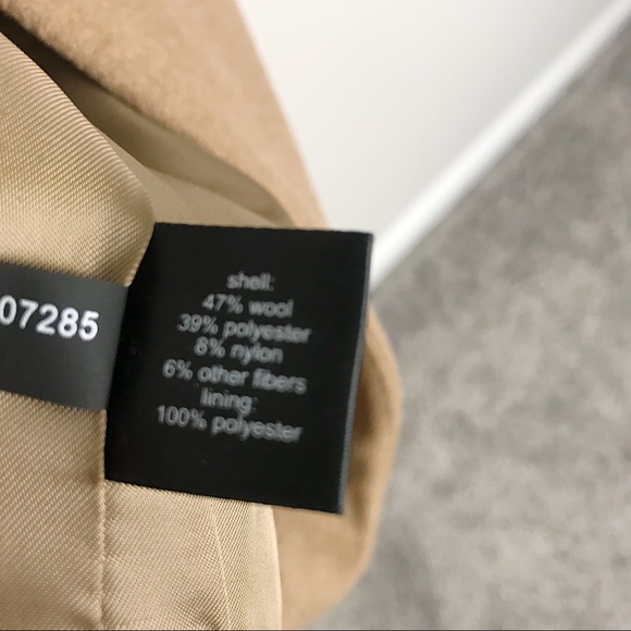 The Limited Camel Color Cape Coat - Picture 6 of 7